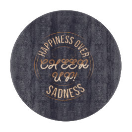 TABLA DE CORTAR HOME/KITCHEN CHOOSE HAPPY CHEER UP CUTTING BOARD 