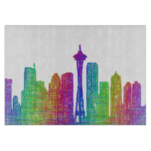 Tabla De Cortar Horizonte de Seattle