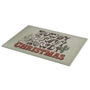 Tabla De Cortar Howdy Howdy Navidades Familia Navidad Fiesta Regal