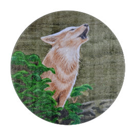 Tabla De Cortar Howling Coyote