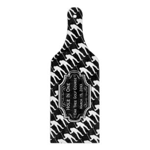 Tabla De Cortar Hoyo Personalizado En El Lodge De Un Hombre De Cav