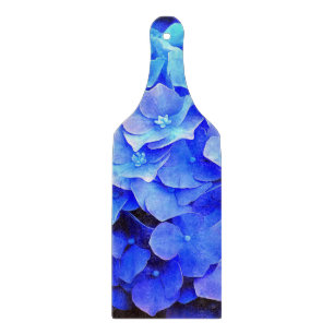 Tabla De Cortar Hydrangea Blues