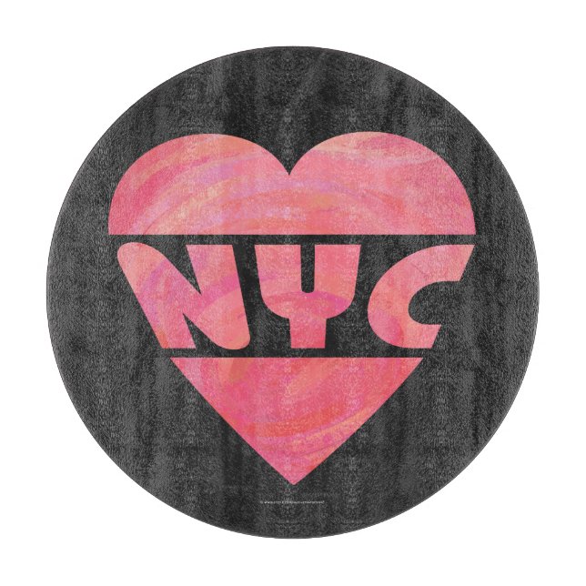 Tabla De Cortar I Heart NYC (Anverso)
