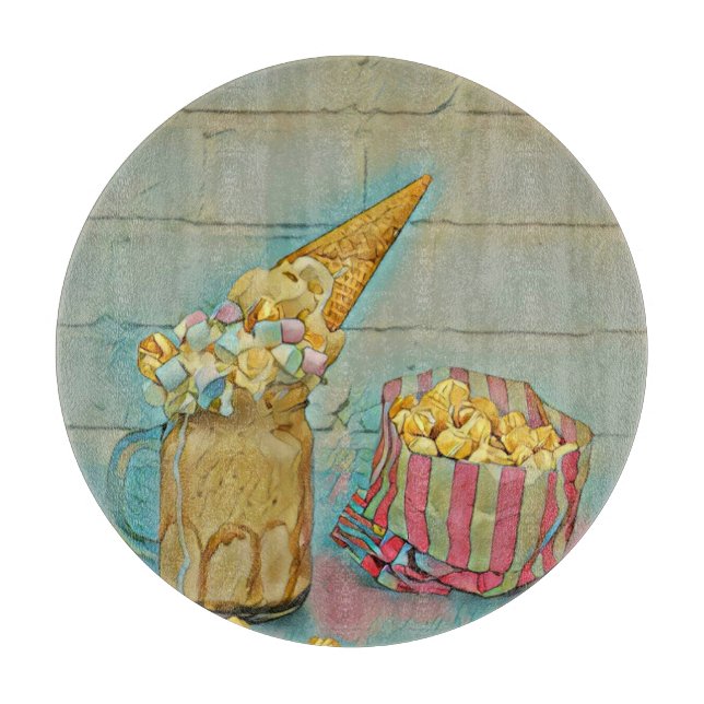 Tabla De Cortar Ice cream lover gift (Anverso)