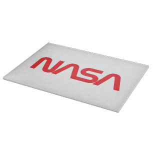 Tabla De Cortar Icónica Junta de Corte de Cristal Circa de la NASA