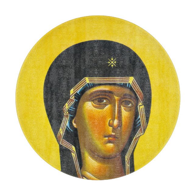 Tabla De Cortar Icono ortodoxo antiguo (Anverso)