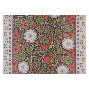Tabla De Cortar Ilustración de Arte de Rosa Silvestre Flor Vintage