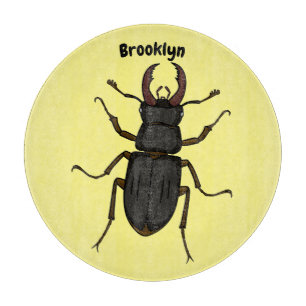 Tabla De Cortar Ilustración de insecto escarabajo ciervo