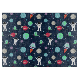 Tabla De Cortar Ilustracion de patrón de espacio