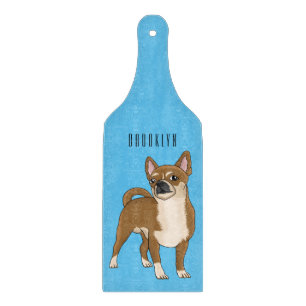 Tabla De Cortar Ilustracion de personalizado chihuahua