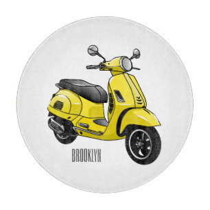 Tabla De Cortar Ilustracion de personalizado de motocicleta con ci