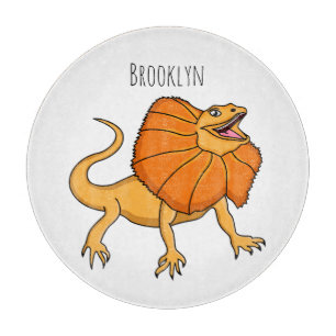 Tabla De Cortar ilustracion de personalizado naranja