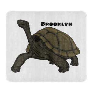 Tabla De Cortar Ilustracion de tortugas terrestres de Galápagos