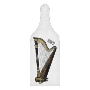 Tabla De Cortar Ilustracion Harp personalizado
