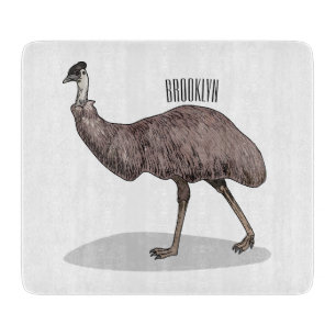 Tabla De Cortar Ilustracion personalizado de aves de la Uem