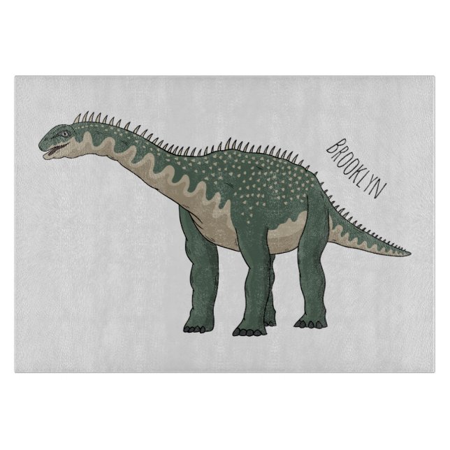 Tabla De Cortar Ilustracion personalizado de Barapasaurus (Anverso)