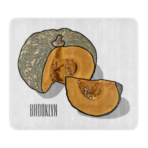 Tabla De Cortar Ilustracion personalizado de calabaza