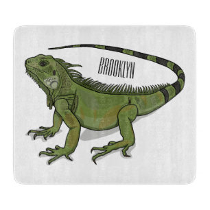 Tabla De Cortar Ilustracion personalizado de Iguana
