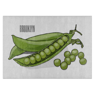 Tabla De Cortar Ilustracion personalizado de Pea