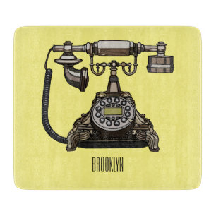 Tabla De Cortar Ilustracion personalizado de teléfono