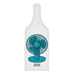 Tabla De Cortar Ilustracion personalizado de ventilador