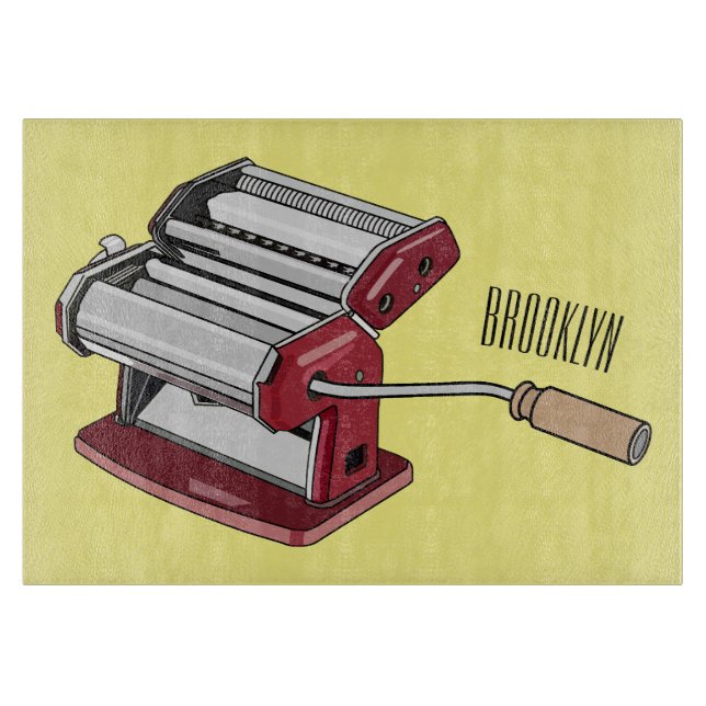 Tabla De Cortar Ilustracion personalizado fabricante de pasta (Anverso)