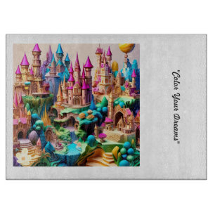 Tabla De Cortar "Ilustraciones fantasmas de ensueño"