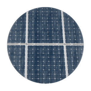 Tabla De Cortar Imagen divertida de un panel de energía solar