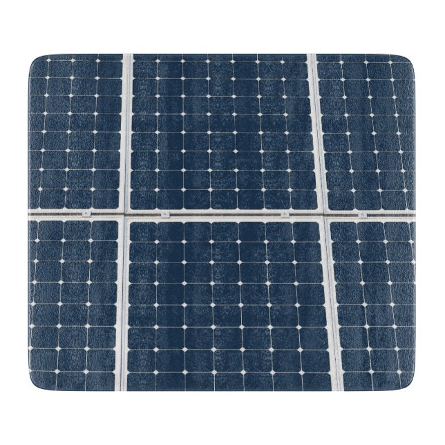 Tabla De Cortar Imagen divertida de un panel de energía solar (Anverso)