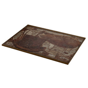 Tabla De Cortar Imaginarium Steampunk Medios Mixtos