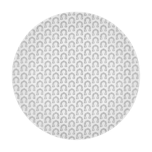 Tabla De Cortar Impresión de caballos montando pandillas en herrad (Anverso)