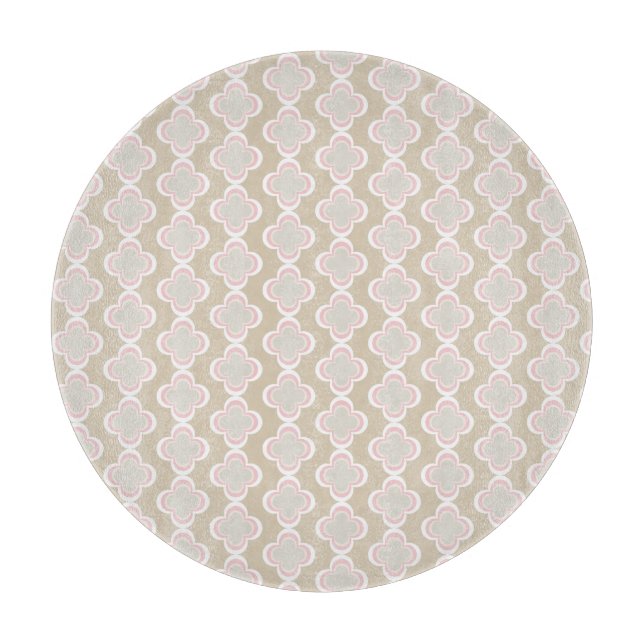 Tabla De Cortar Impresión de flores divertidas (Anverso)