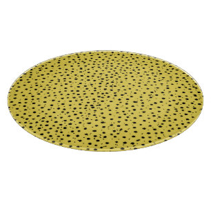 Tabla De Cortar Impresión de queso en color natural