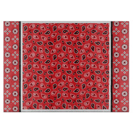 Tabla De Cortar Impresiones Red Bandana Boho