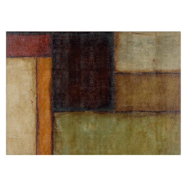 Tabla De Cortar Impresionista otoñal de Jennifer Goldberger (Anverso)