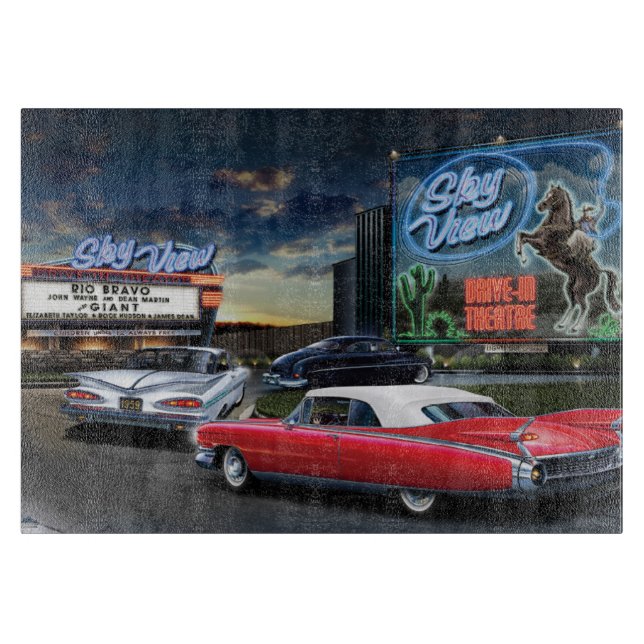 Tabla De Cortar Impulsión de Skyview adentro (Anverso)