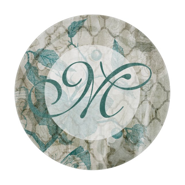 Tabla De Cortar Inicial | Mariposas árabes V (Anverso)