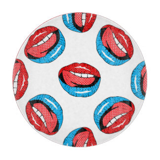 Tabla De Cortar Insignias para parches de personalizado: Pop retro