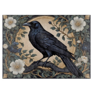 Tabla De Cortar Inspiración de Black Raven William Morris