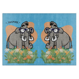 Tabla De Cortar inspirar elefante