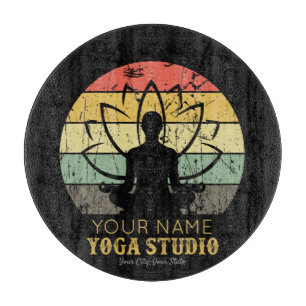 Tabla De Cortar Instructor de fitness personalizado de Yoga Studio