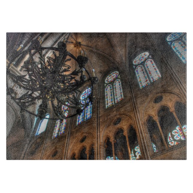 Tabla De Cortar Interior de Notre Dame (Anverso)