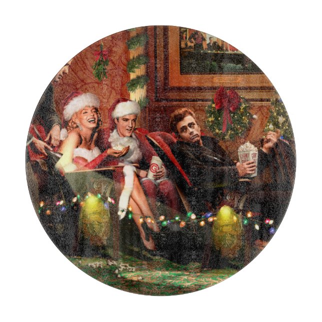 Tabla De Cortar Interludio del navidad (Anverso)