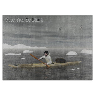 Tabla De Cortar Inuit Kayak