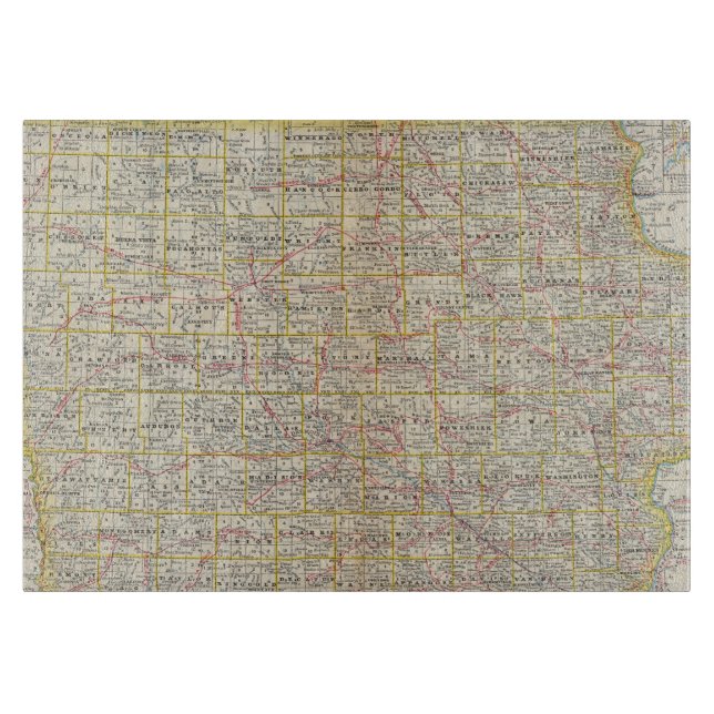 Tabla De Cortar Iowa 6 (Anverso)