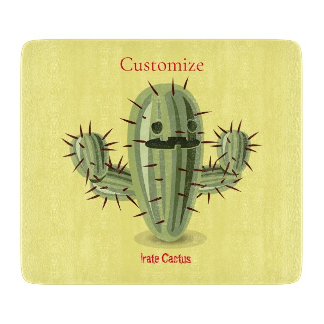 Tabla De Cortar Irate Cactus Thunder_Cove (Anverso)