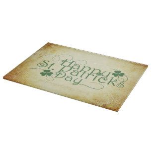 Tabla De Cortar Iris de vacaciones feliz Día de San Patricio de Sl