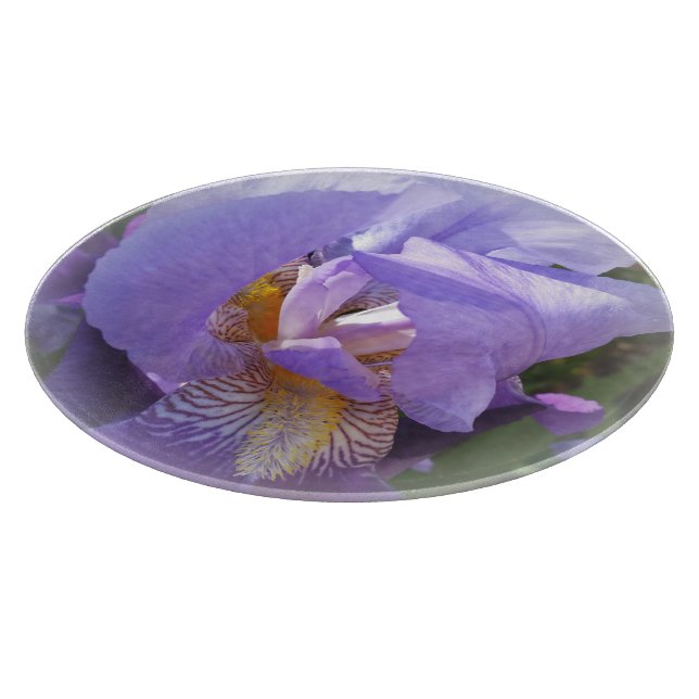 Tabla De Cortar iris morado (Borde)