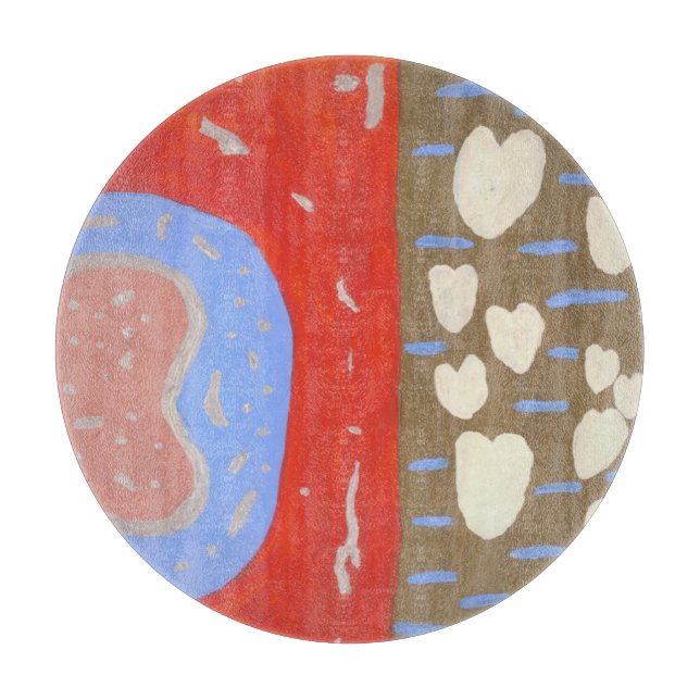 Tabla De Cortar Isla de Amor (Anverso)