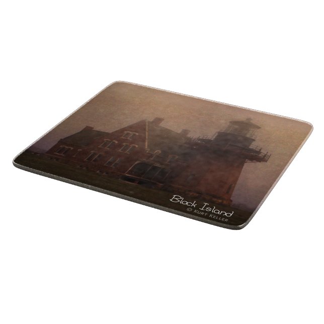 Tabla De Cortar Isla de bloques (Borde)